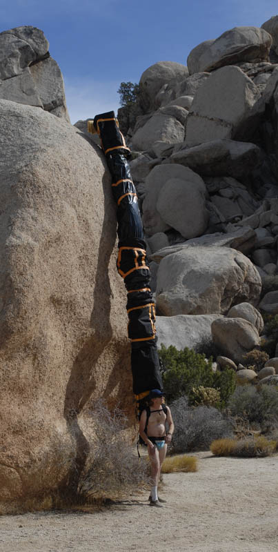 Fully engorged Steve Climber: The outdoor's ultimate enthusiast